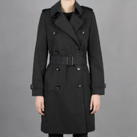 Trench-coat longs Harbourne - Black