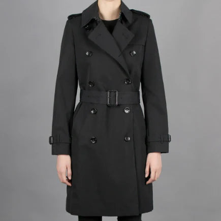 Trench-coat longs Harbourne - Black