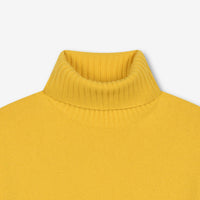 Pull Light à col roulé Baby en cachemire - Yellow
