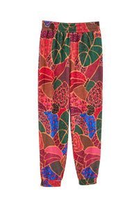 Pantalon de survêtement animaux cachés en coton mélangé - Multicolor
