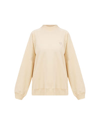 Pull Jilles raglan à encolure dégagée - Creme