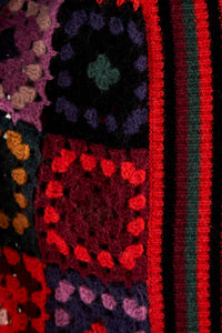 Cardigan mi-long Mosaïque - Multicolore