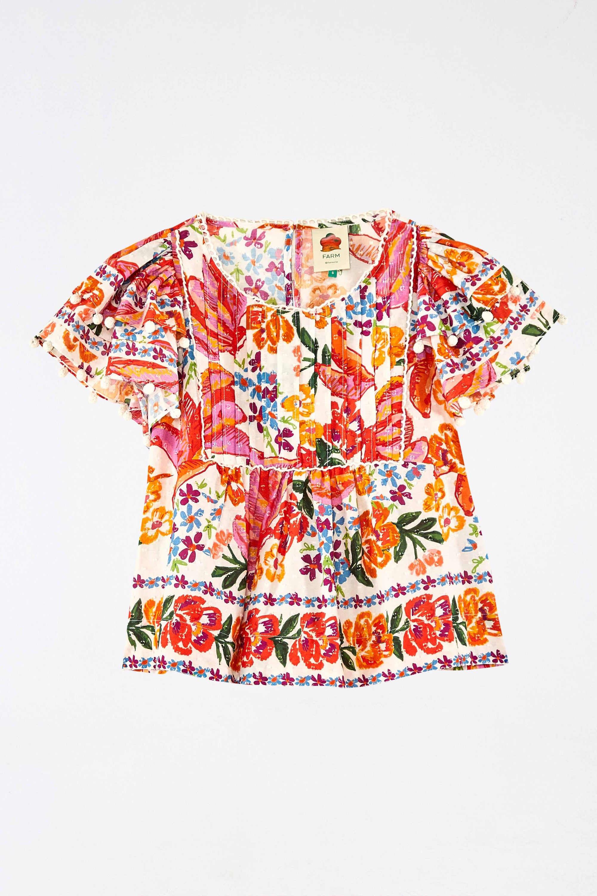 Blouse Spring Bananas en coton - Multicolore