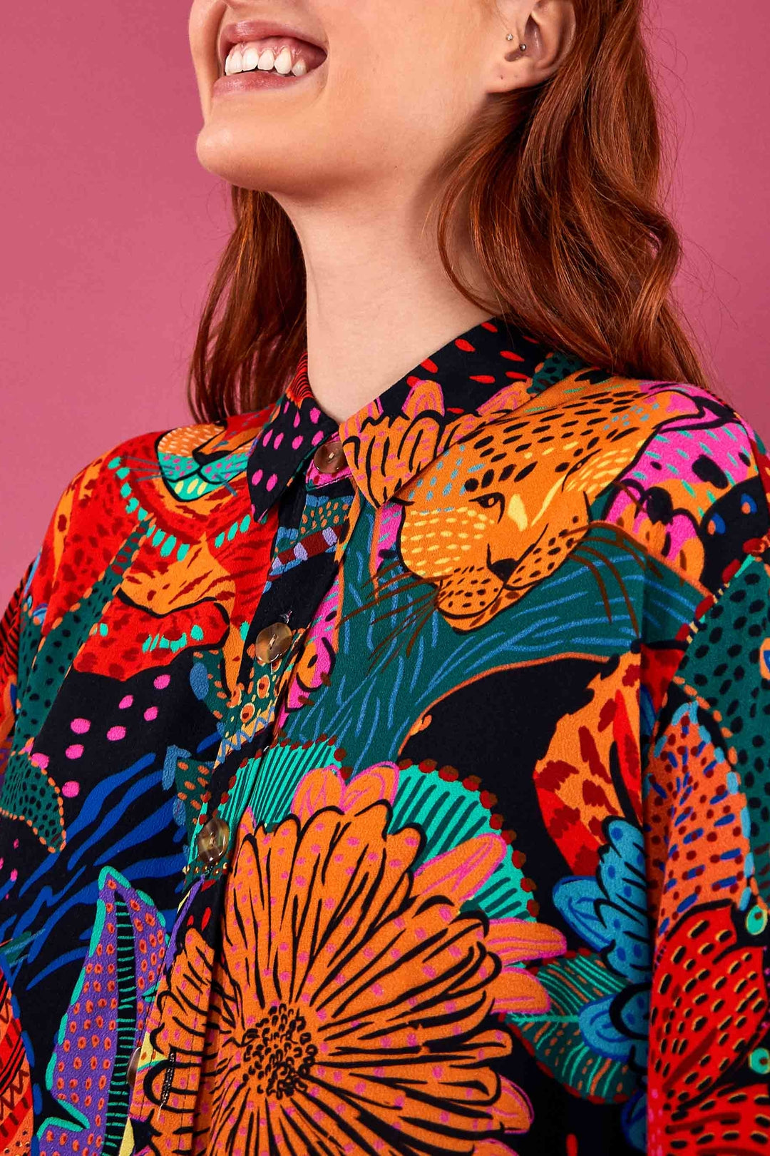 Chemise Léopards cool - Multicolore