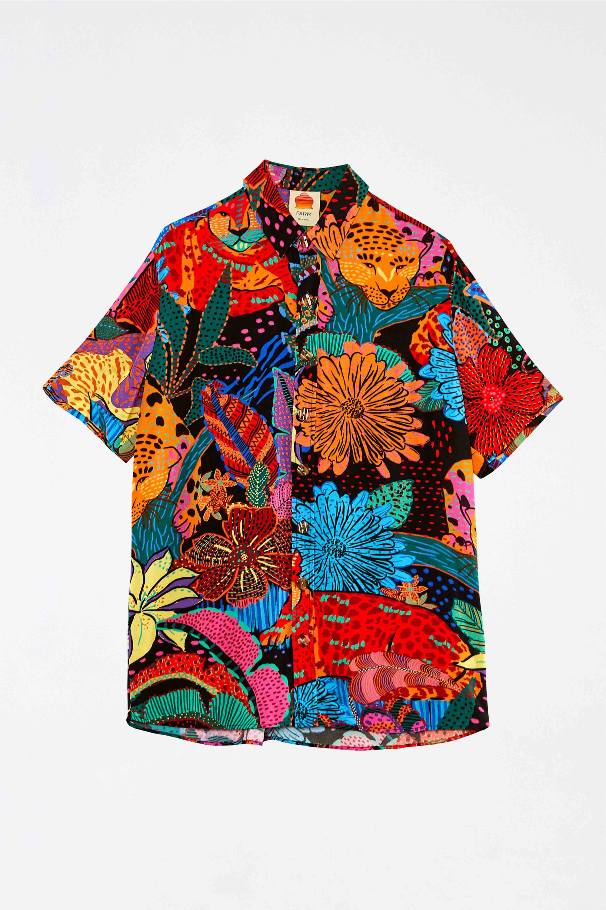 Chemise Léopards cool - Multicolore