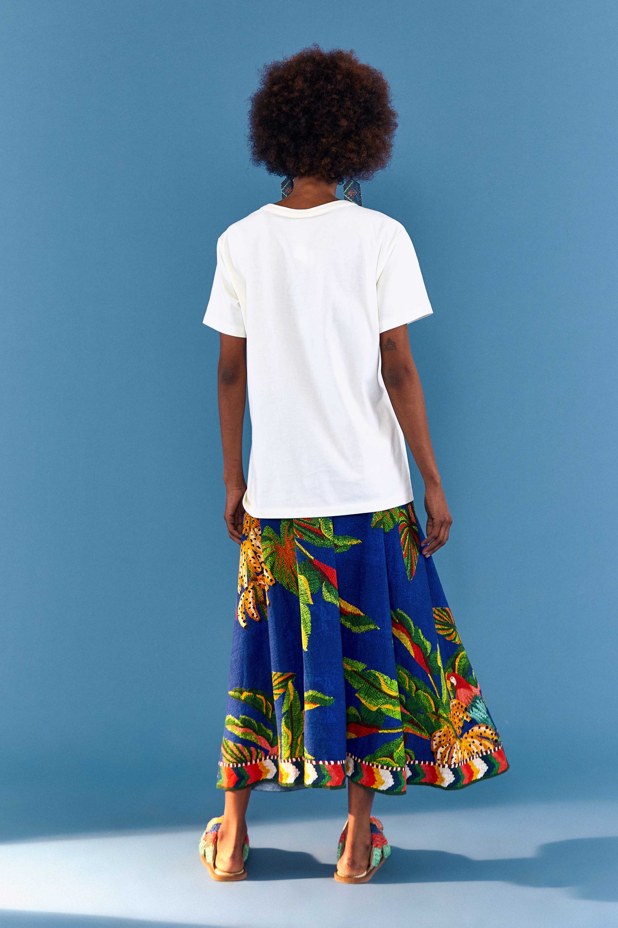 T-shirt Amazonia en coton - Blanc