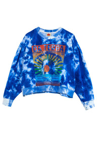 Sweat Radis en coton mélangé - Bleu