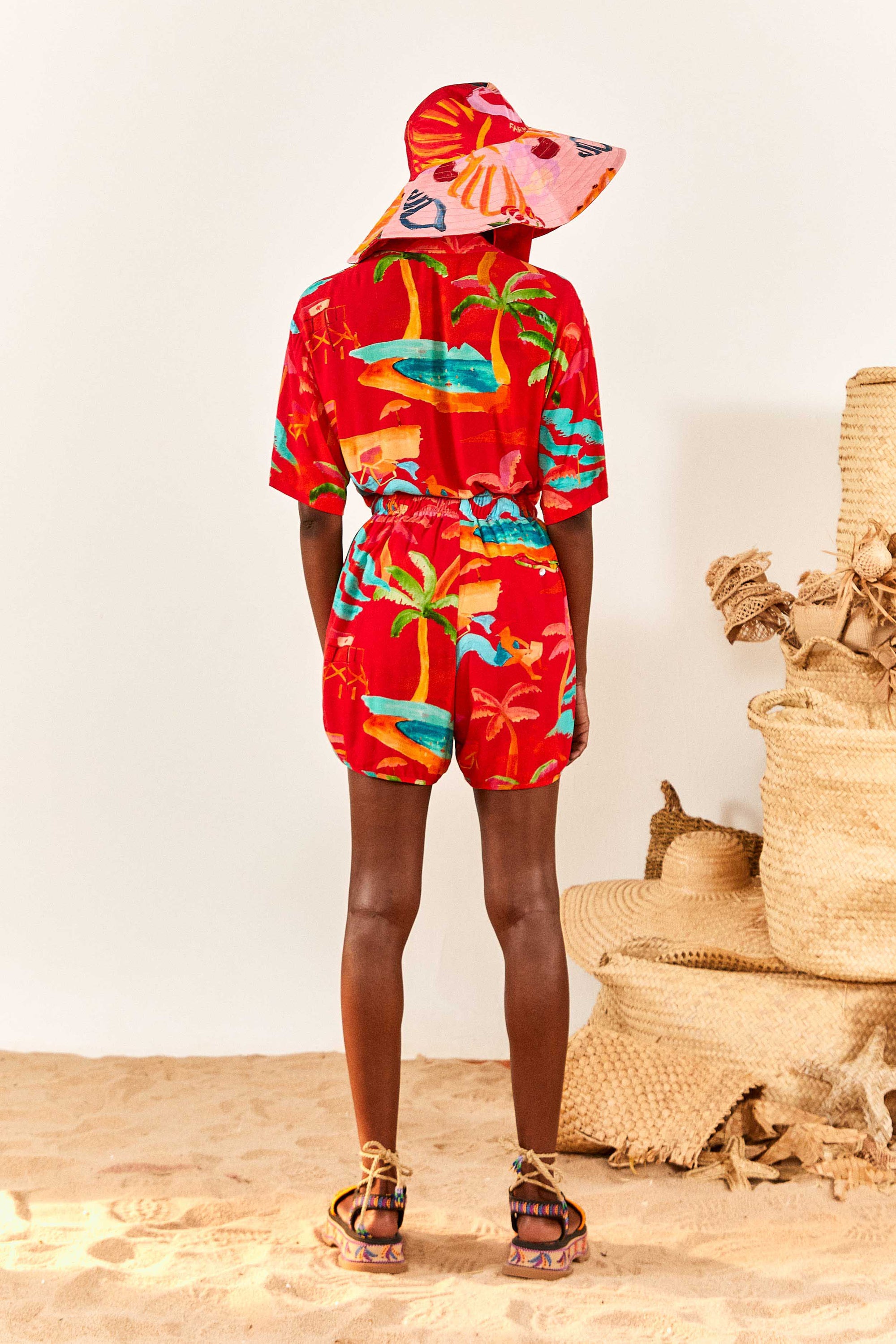 Short Ipanema - Rouge