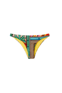 Bas de bikini Banana Scarves - Vert
