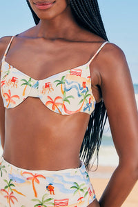 Haut de bikini Copacabana - Multicolore