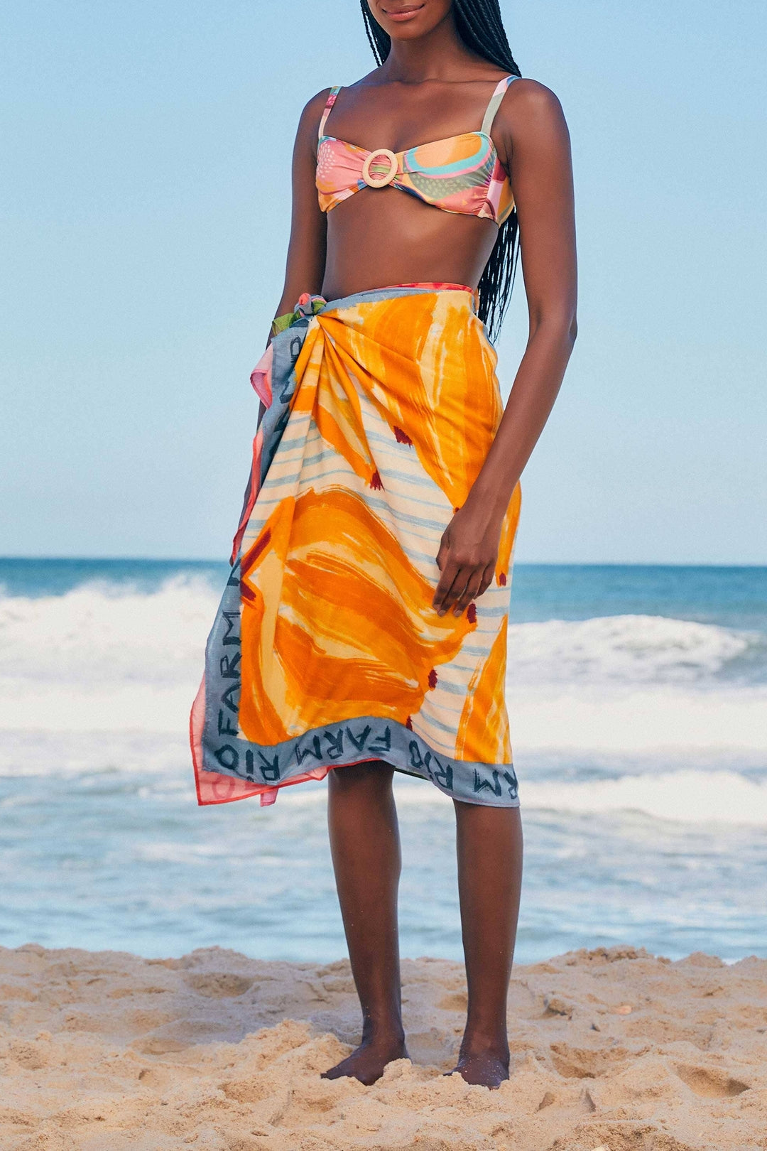 Paréo Fruits Scarves - Multicolore