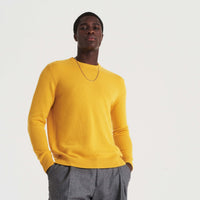 Pull à col rond Light en cachemire - Cherry Red