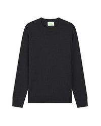 Pull à col rond Light en cachemire - Heather Blue