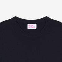 Pull à col rond Light en cachemire - Navy