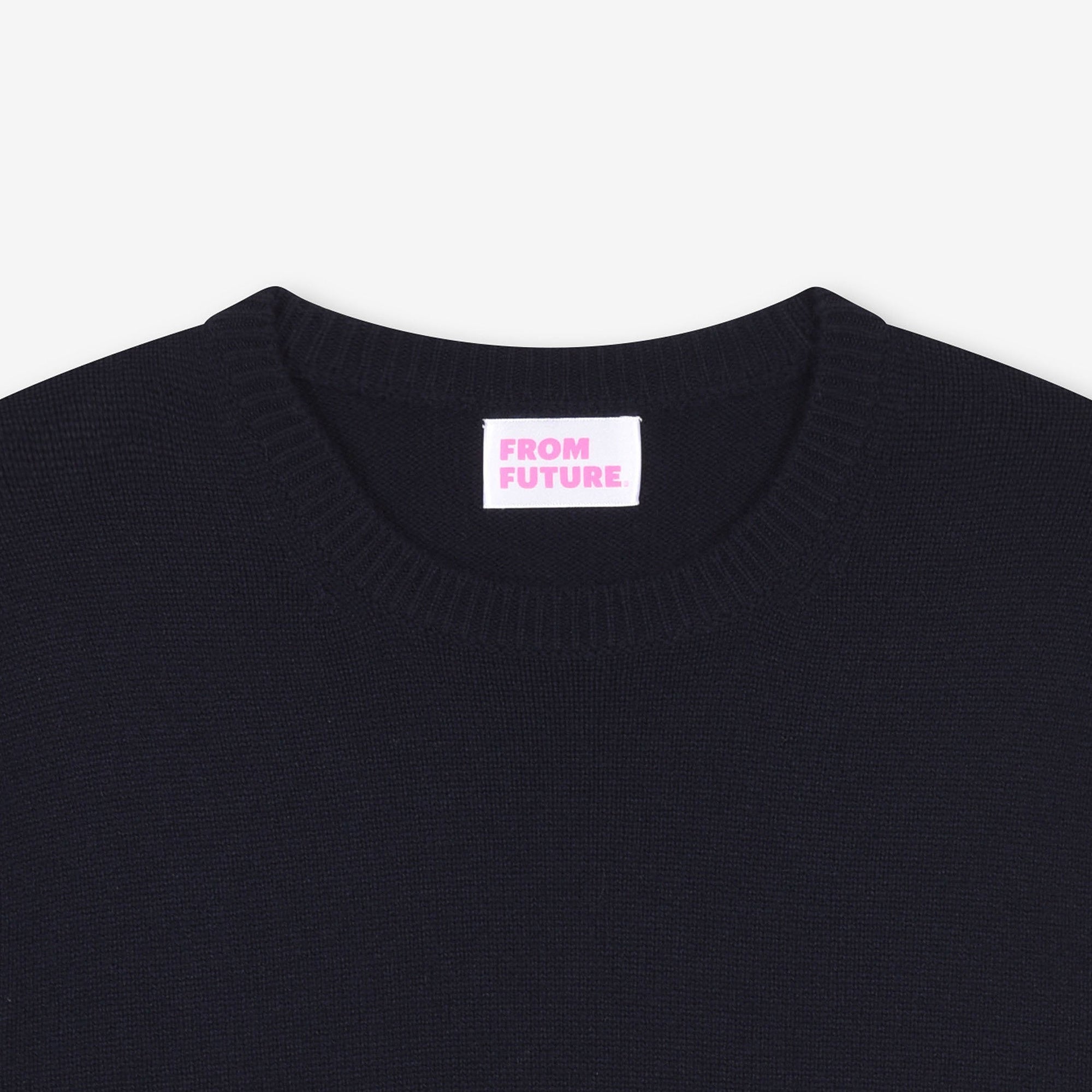 Pull à col rond Light en cachemire - Navy