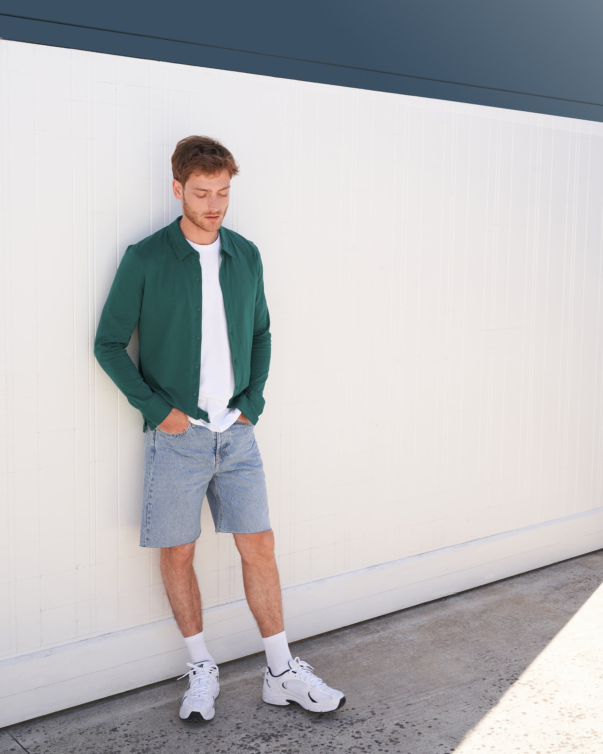 Chemise à manches longues - Jungle Green