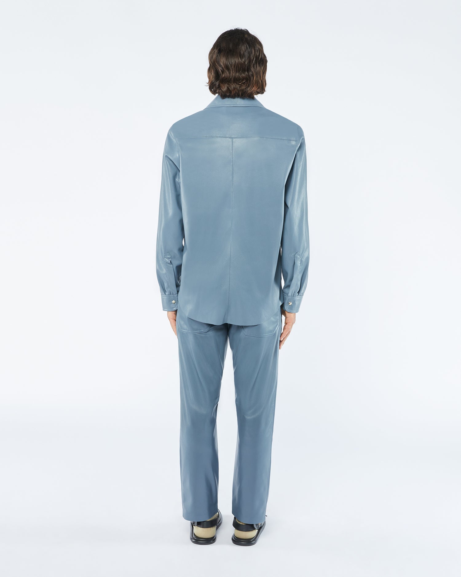 Chemise Makai à boutons contrastés - Creme