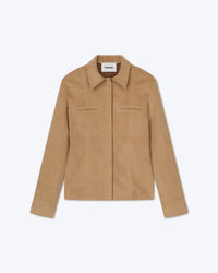 Chemise Enia à double poches - Sand & Brown