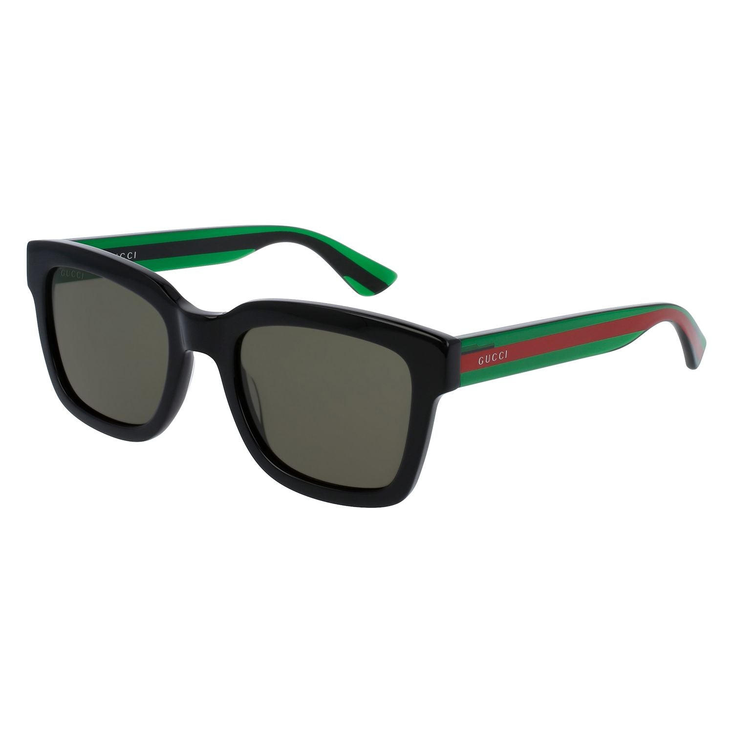 GG0001S Black acetate Sunglasses - Shiny Black