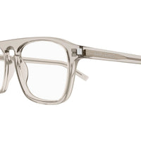 SL 157 Beige recycled acetate Optical Frames - Shiny Transparent Beige
