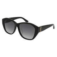 SL M8/F Black acetate Sunglasses - Shiny Black