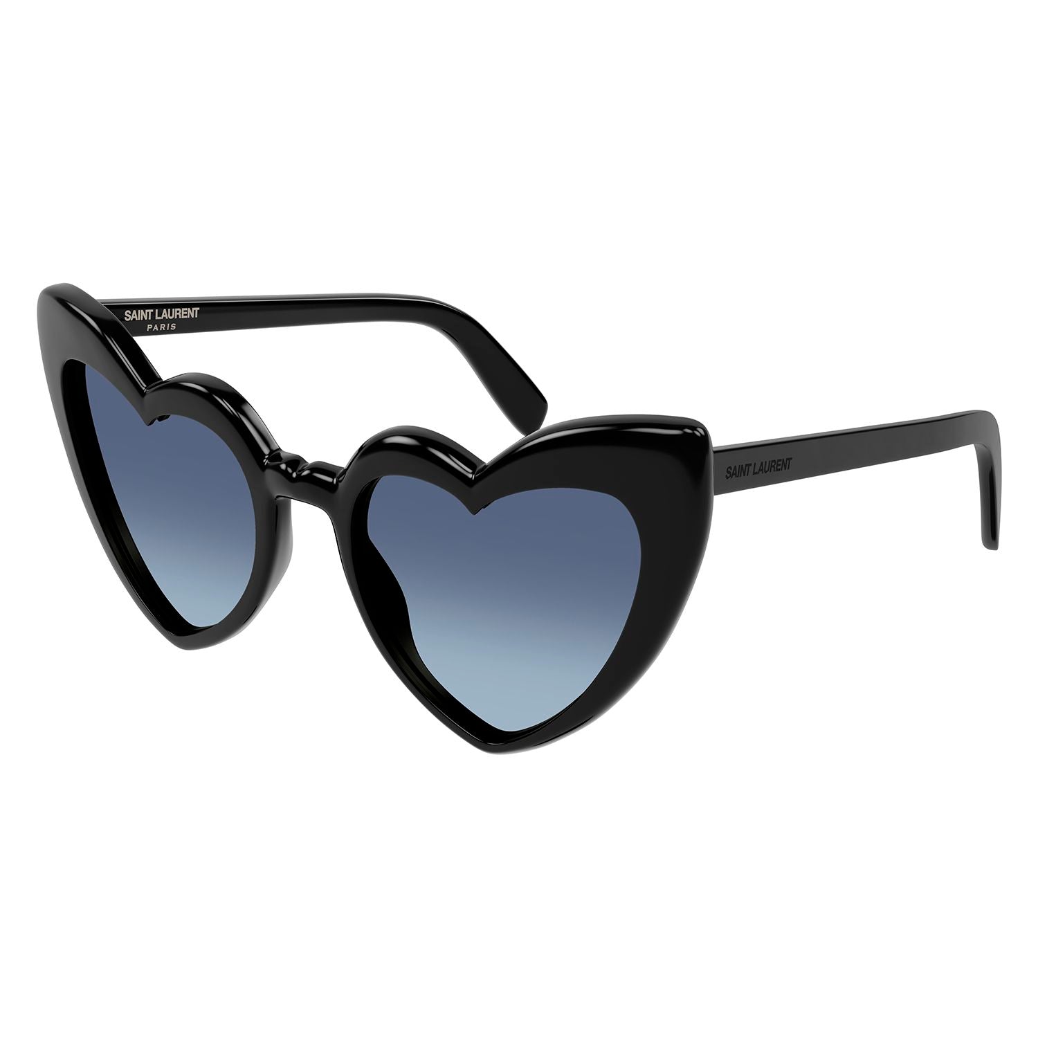 SL 181 Loulou Black recycled acetate Sunglasses - Shiny Solid Black