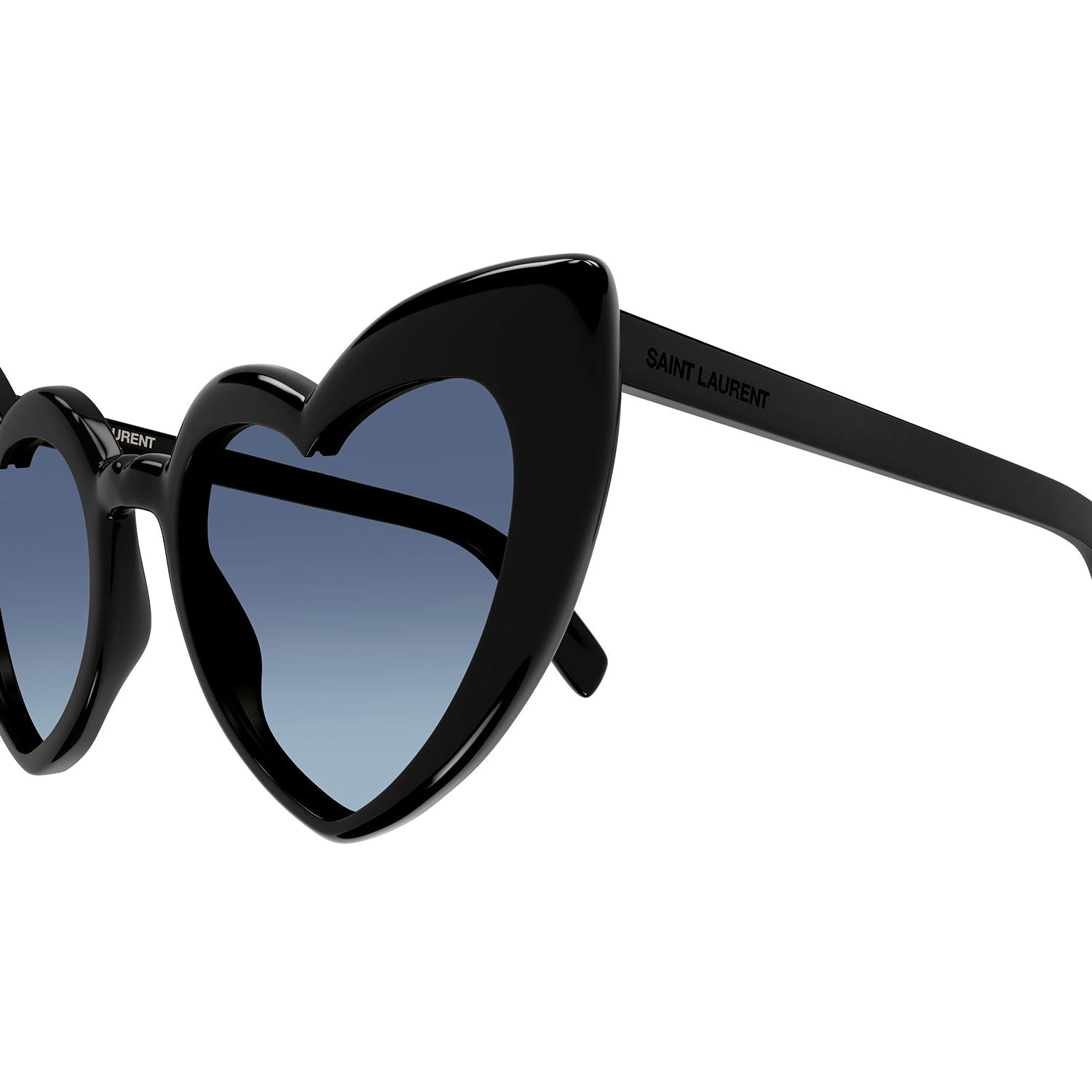 SL 181 Loulou Black recycled acetate Sunglasses - Shiny Solid Black