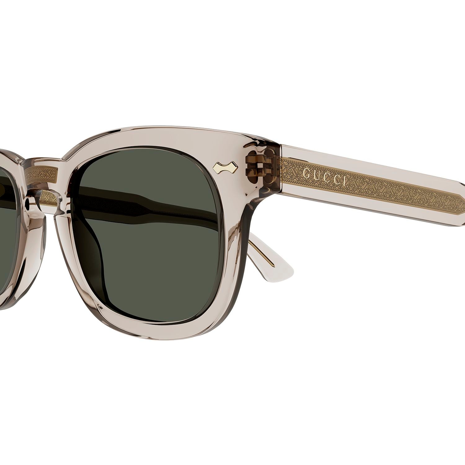 GG0182S Brown acetate Sunglasses - Shiny Transparent Light Brown