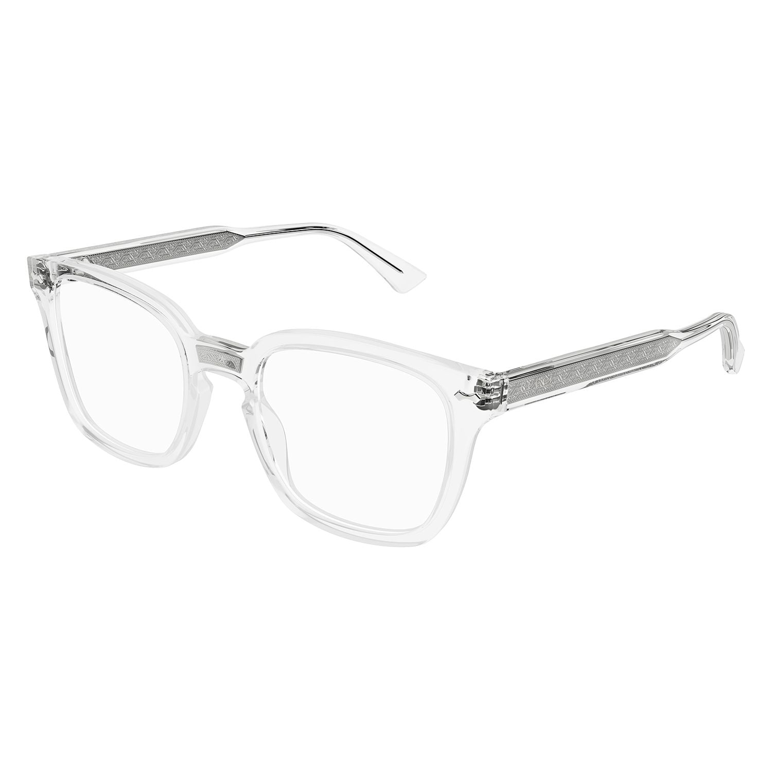 GG0184O Crystal recycled acetate Optical Frames - Shiny Crystal