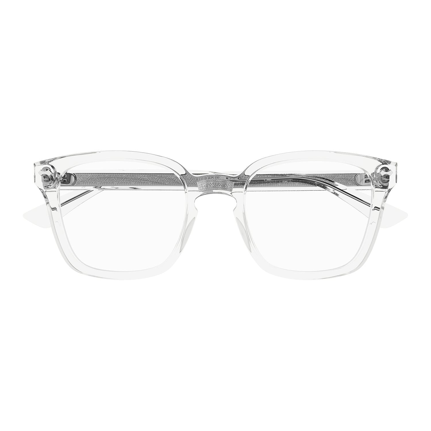 GG0184O Crystal recycled acetate Optical Frames - Shiny Crystal