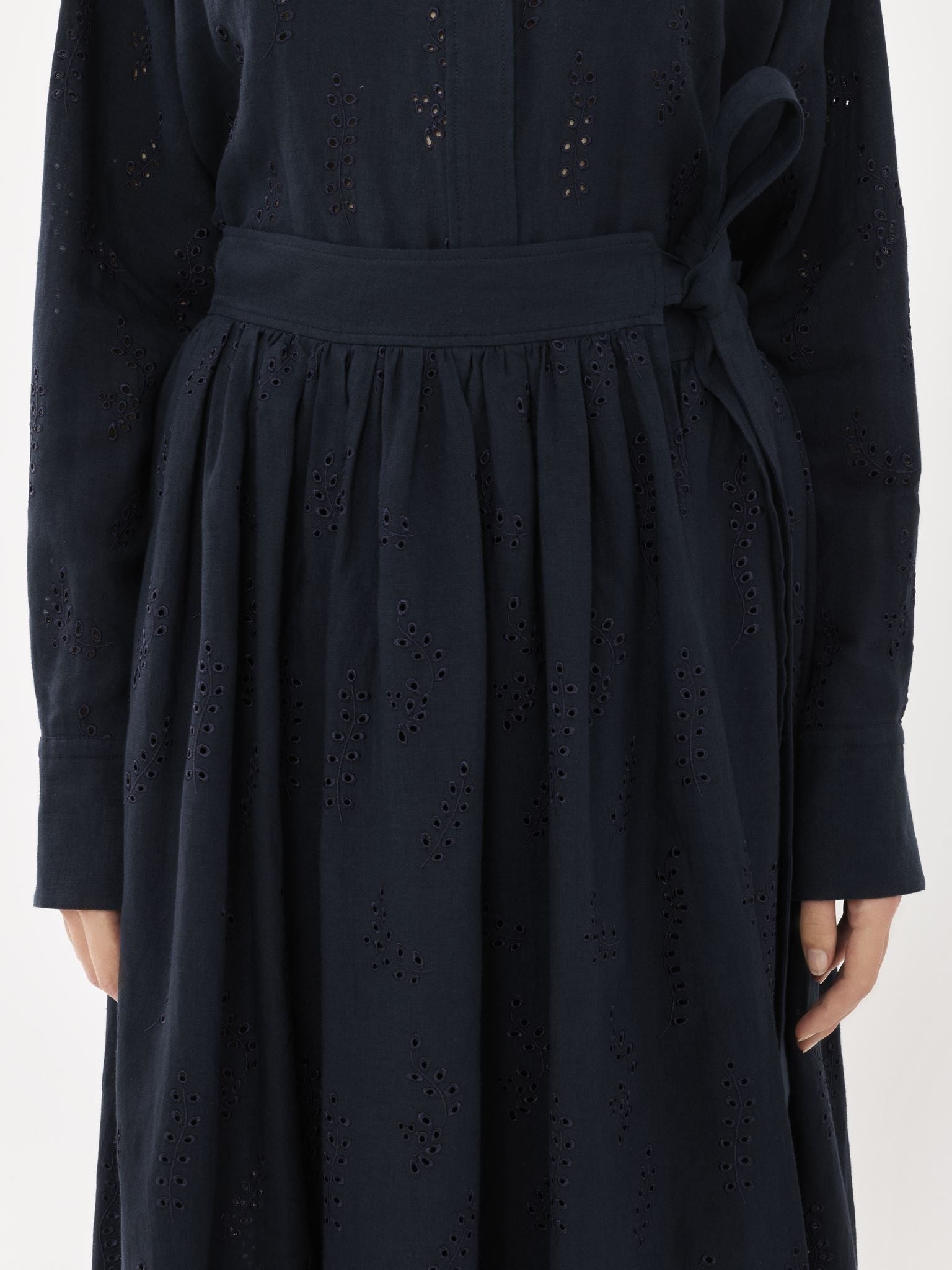 Jupe maxi portefeuille Paloma Chloé x Eres en lin - Summer Night