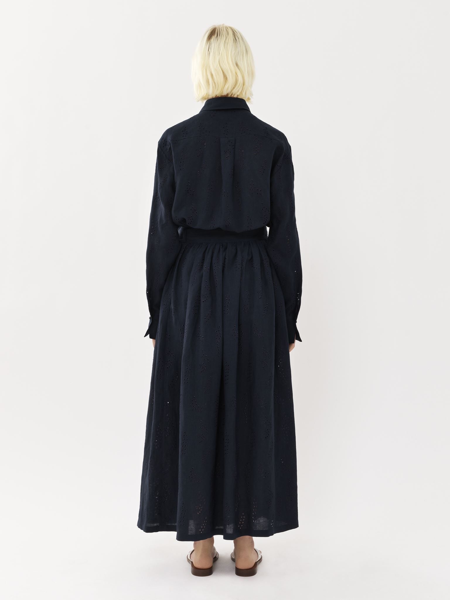 Jupe maxi portefeuille Paloma Chloé x Eres en lin - Summer Night