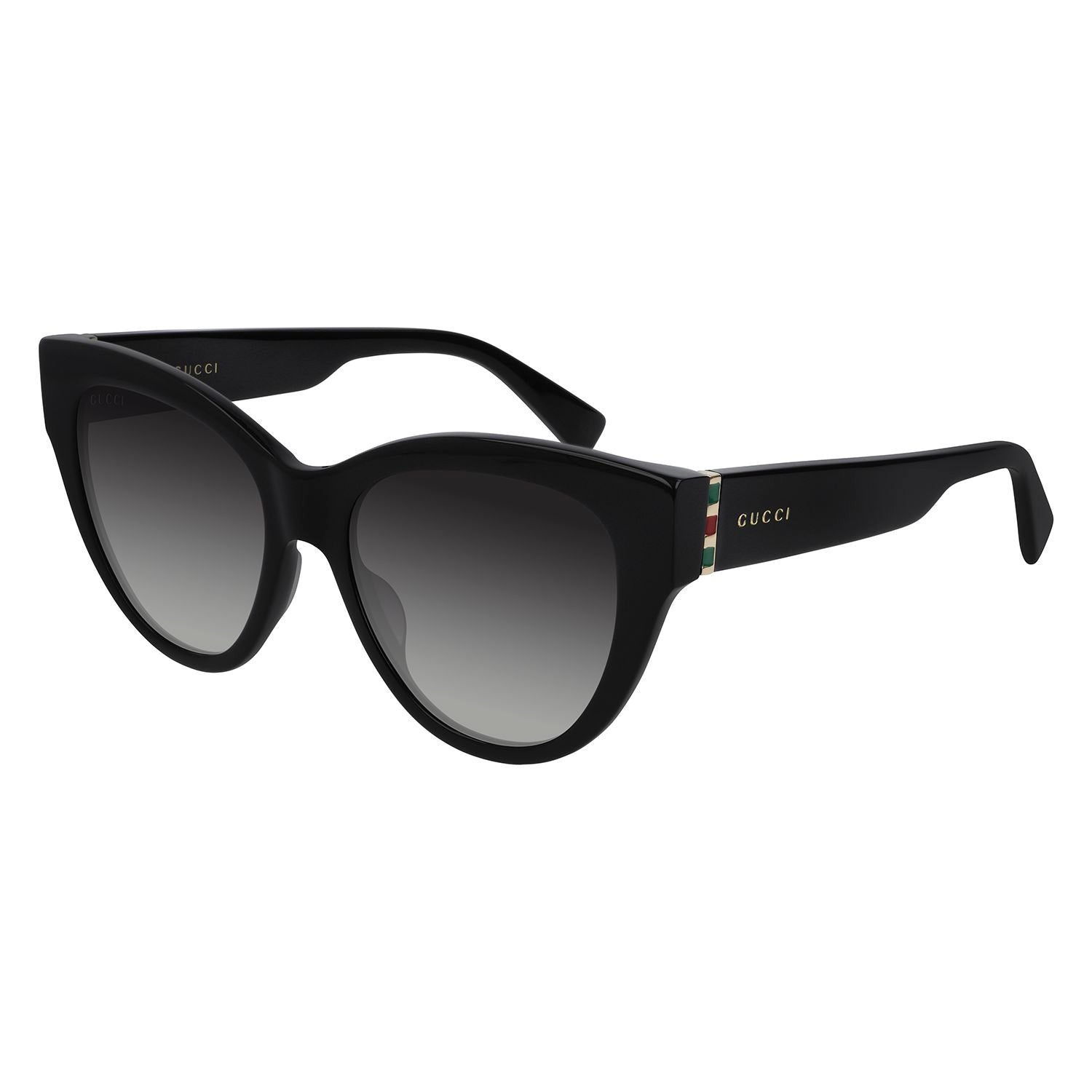 GG0460S Black acetate Sunglasses - Shiny Solid Black
