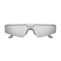 BB0003S Grey recycled acetate Sunglasses - Shiny Solid Grey