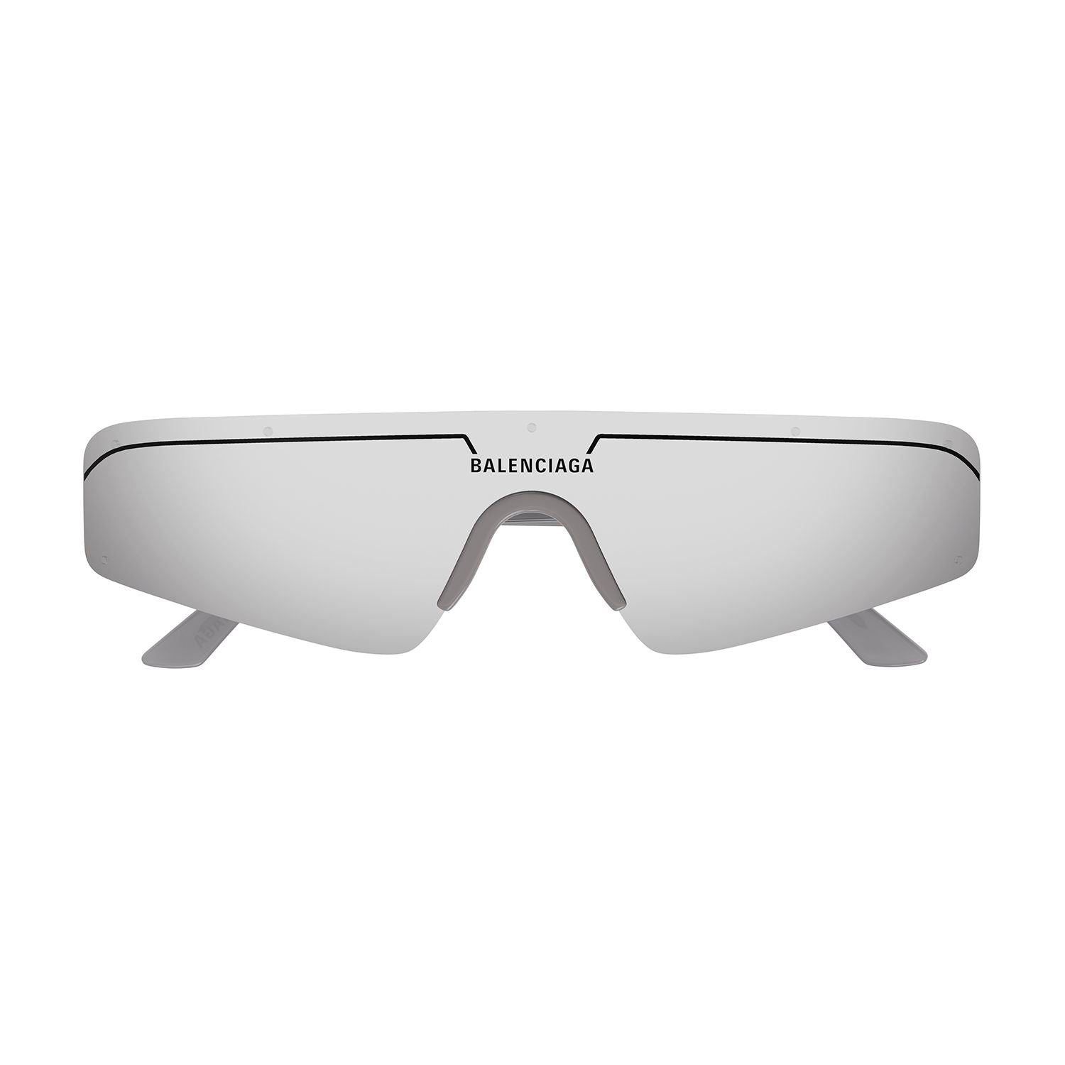 BB0003S Grey recycled acetate Sunglasses - Shiny Solid Grey