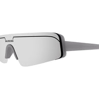 BB0003S Grey recycled acetate Sunglasses - Shiny Solid Grey