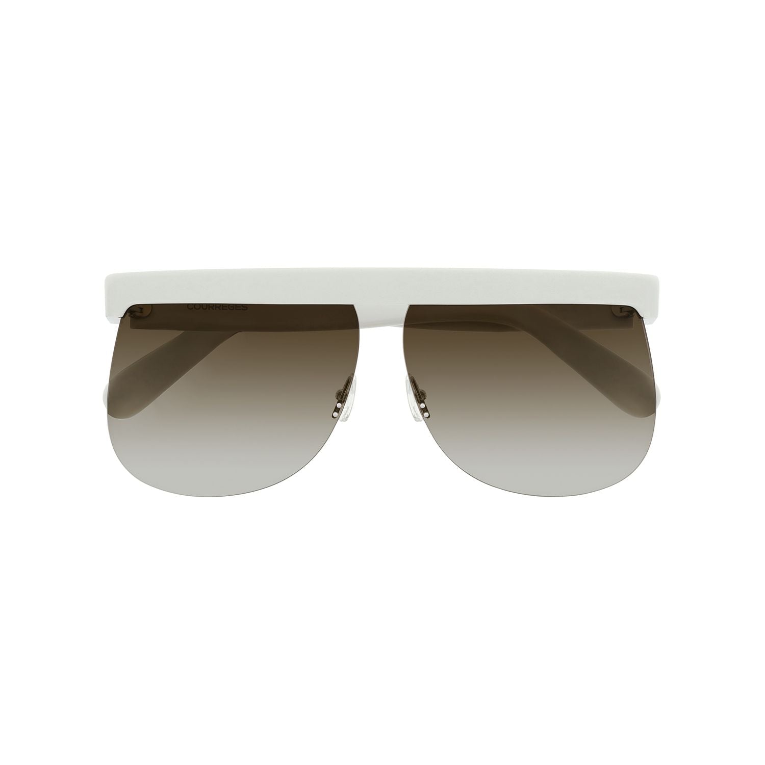 CL1901 White acetate Sunglasses - Shiny Solid White