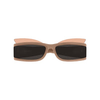 CL1905 Nude acetate Sunglasses - Shiny Opal Pink Nude