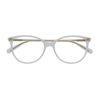 GG0550O Grey recycled acetate Optical Frames - Shiny Light Milky & Light Grey