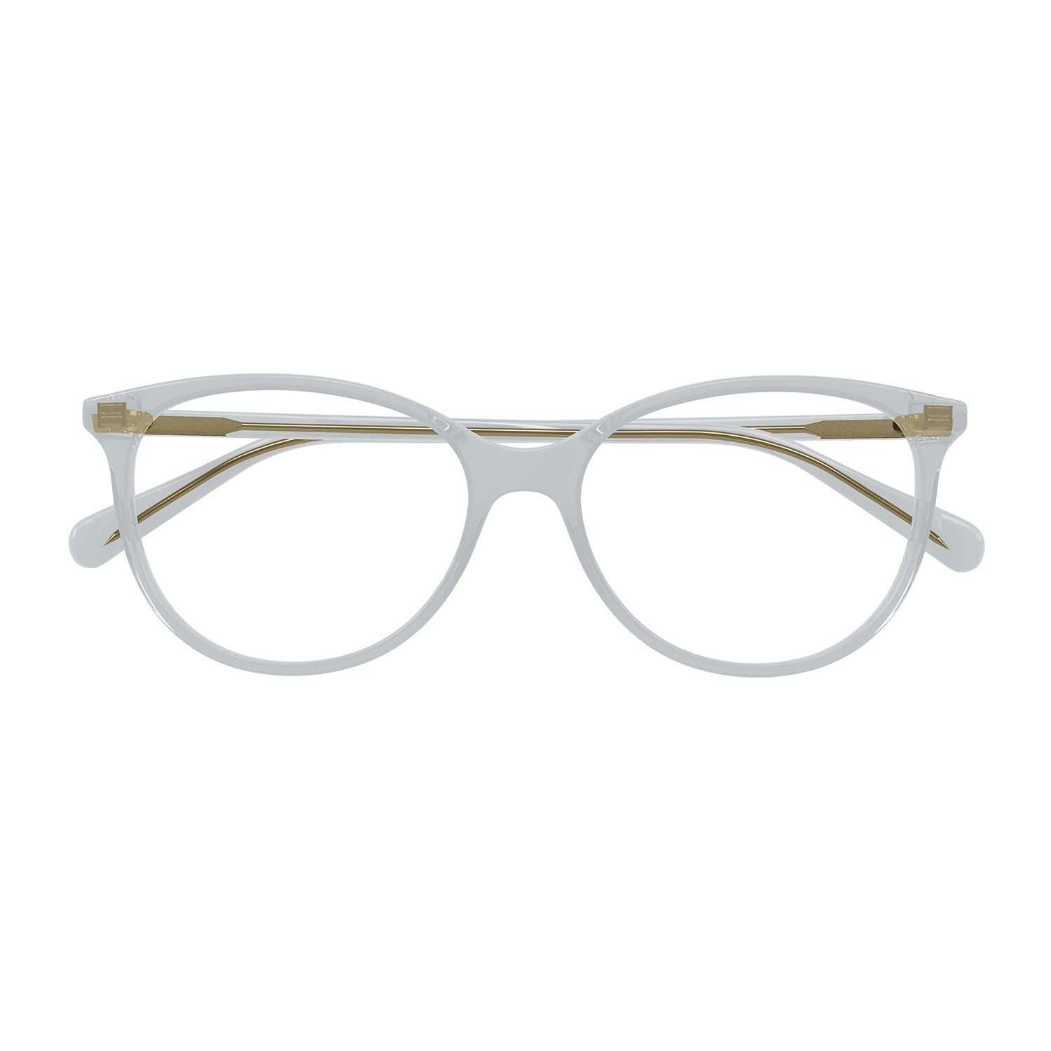 GG0550O Grey recycled acetate Optical Frames - Shiny Light Milky & Light Grey