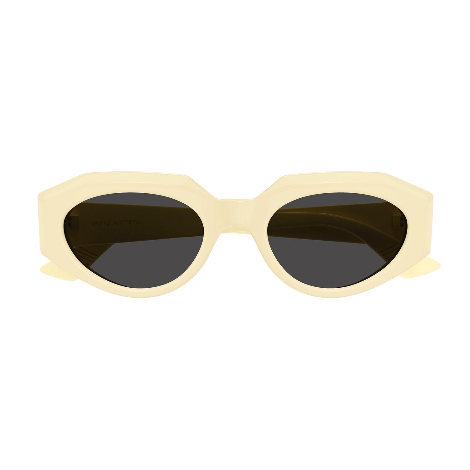 BV1031S Yellow acetate Sunglasses - Shiny Solid Yellow Butter