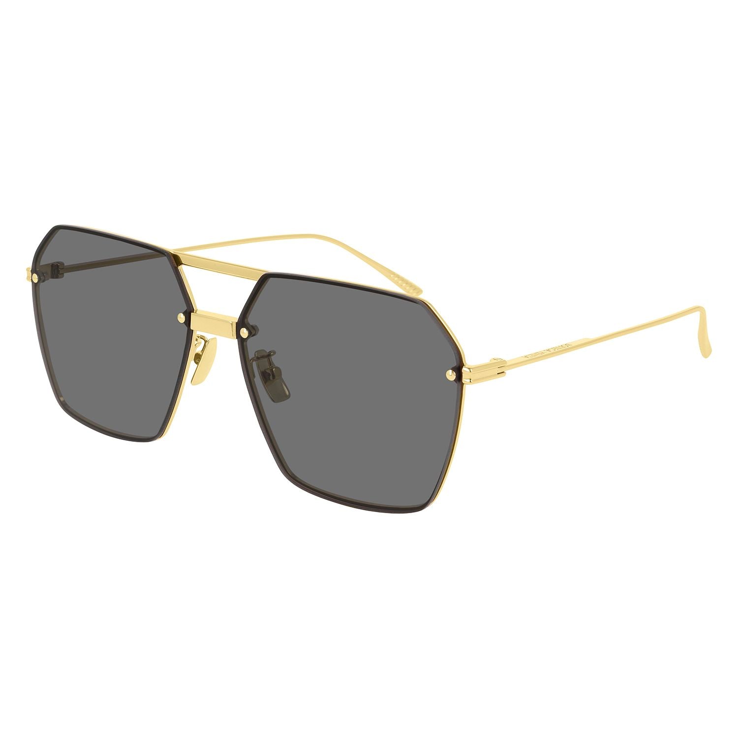 BV1045S Gold metal Sunglasses - Shiny Gold