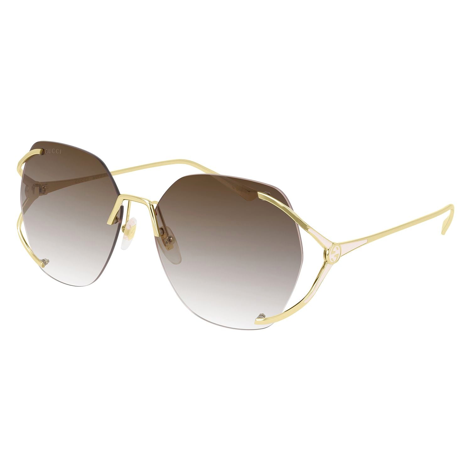 GG0651S Gold metal Sunglasses - Shiny Endura Gold