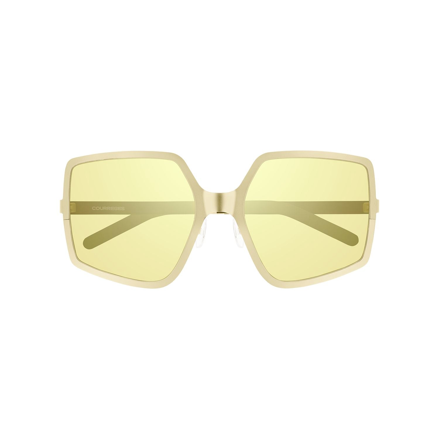 CL2006 Gold metal Sunglasses - Semimatte Light Gold