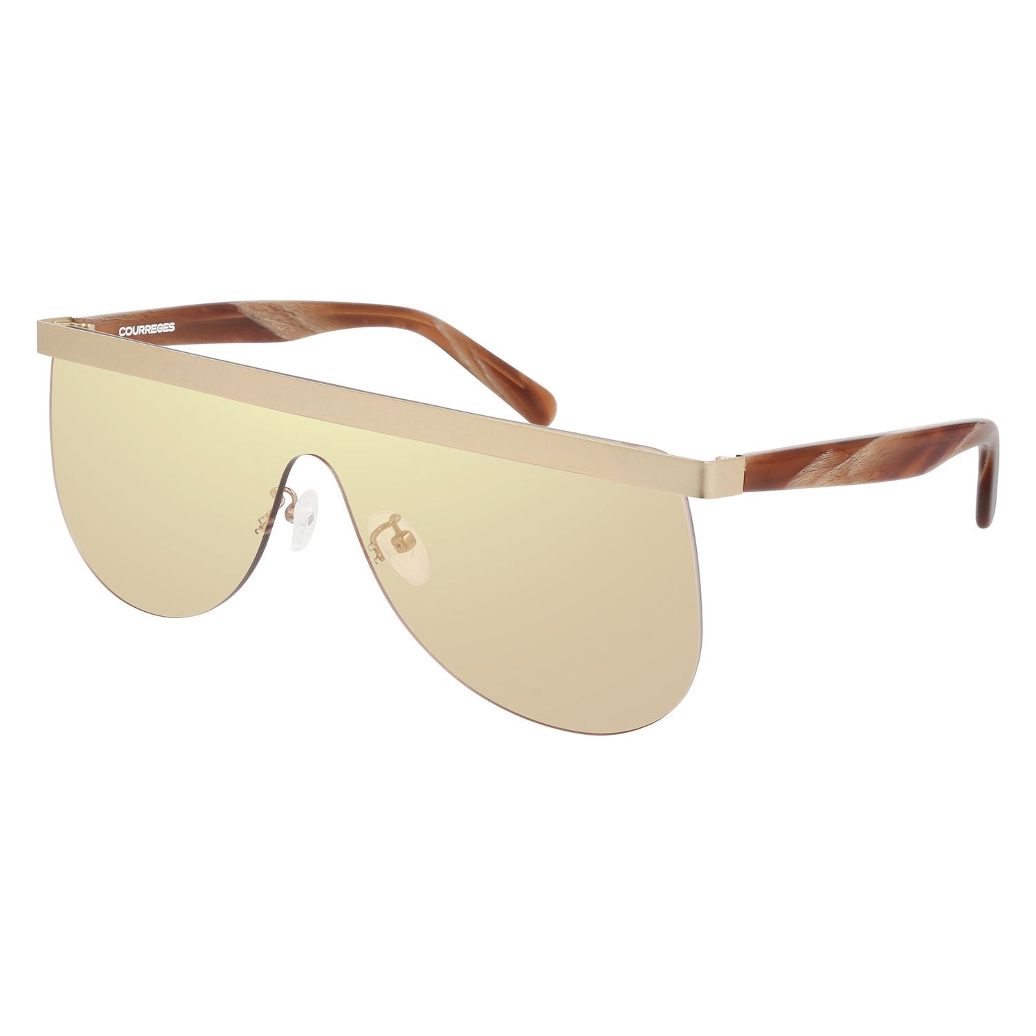 CL2004 Gold metal Sunglasses - Semimatte Rose Gold