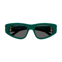 BB0095S Green acetate Sunglasses - Shiny Solid Green