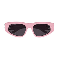 BB0095S Pink recycled acetate Sunglasses - Shiny Solid Pink