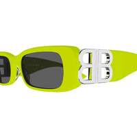 BB0096S Yellow acetate Sunglasses - Shiny Solid Fluo Yellow