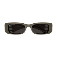 BB0096S Brown recycled acetate Sunglasses - Shiny Solid Taupe