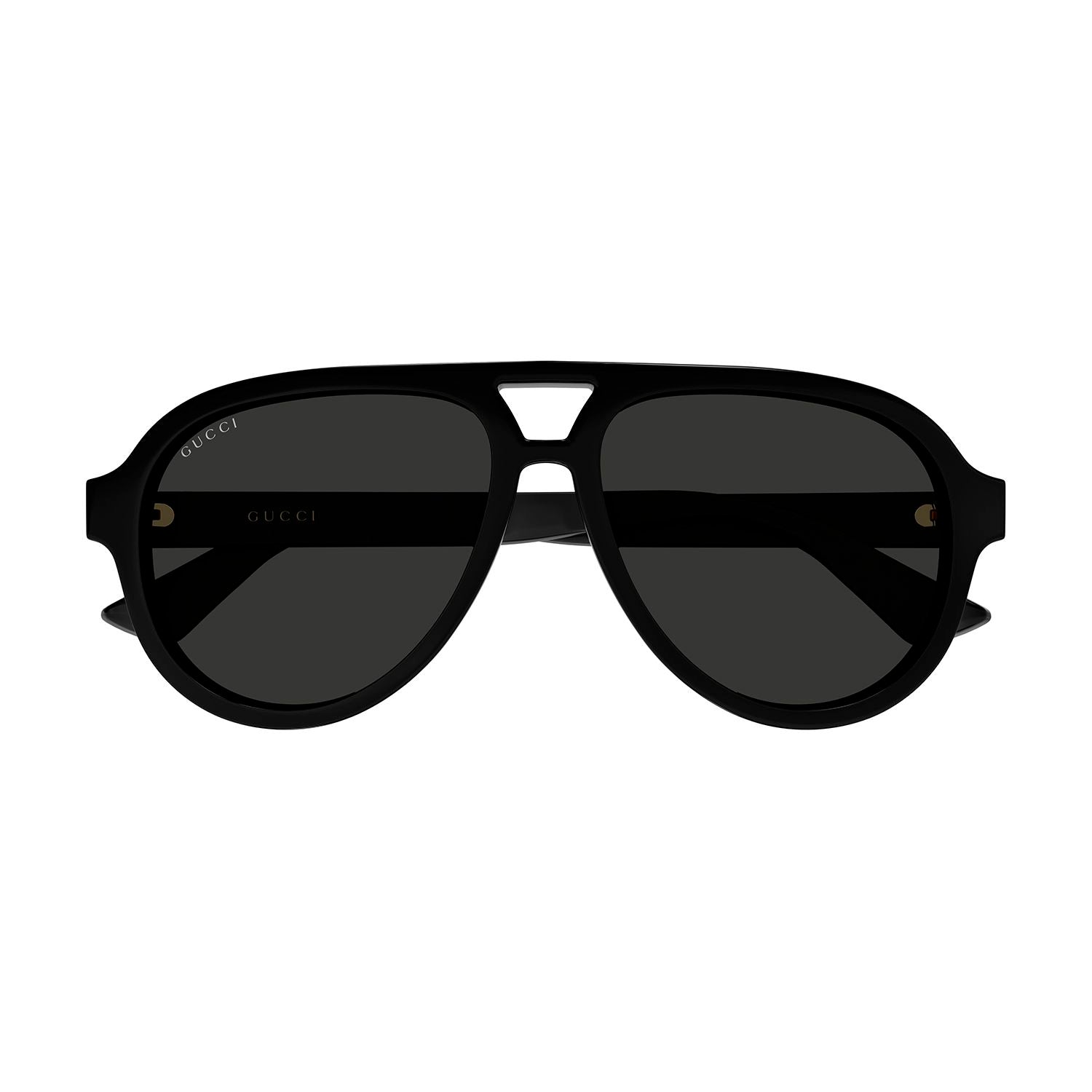 GG0767S Black injection Sunglasses - Shiny Black